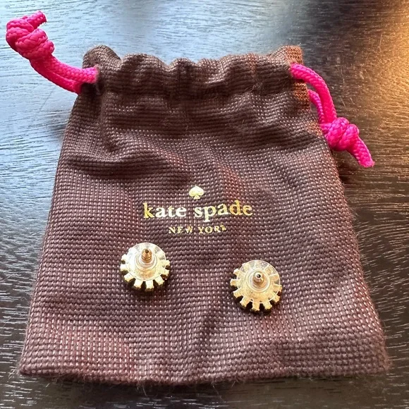kate spade Pierced, stud, Earrings with original bag - Picture 2 of 3